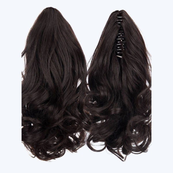 fiber ponytail clip